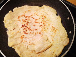 Hier wird das algerische Fladenbrot gebacken